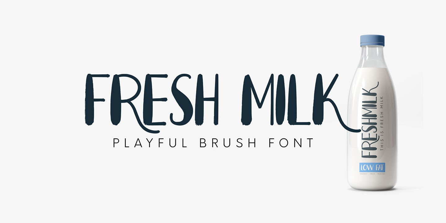 Font Fresh Milk